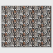 Papier Cadeau Animal Kingdom Couture Zebra (Plat)