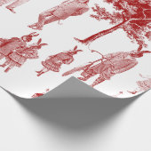 Papier Cadeau animal victorien antique toile anthropomorphique r (Coin)