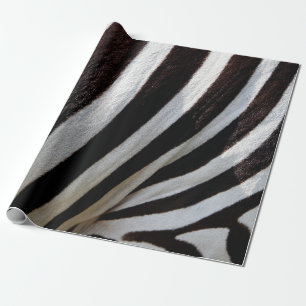Papier Cadeau Animal zèbre raypes équine de mammifère