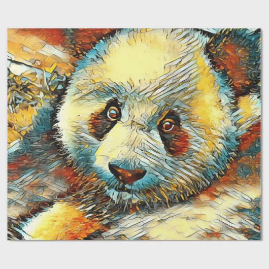 Papier Cadeau AnimalArt_Panda_20170601_by_JAMColors (Plat)