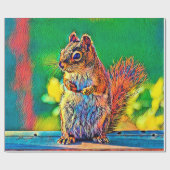Papier Cadeau AnimalColor_Squirrel_003_by_JAMColors (Plat)