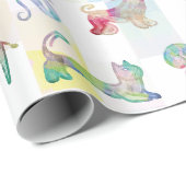 Papier Cadeau Animalitos Amigables (Coin rond)