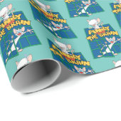 Papier Cadeau Animaniacs | Pinky et le graphique de la cage céré (Coin rond)