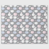 Papier Cadeau Animaux amusants mignons (Plat)