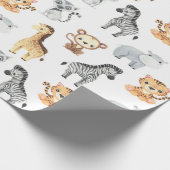Papier Cadeau Animaux Bébés (Coin)