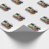 Papier Cadeau Animaux de compagnie amis besties ajouter nom anim (Coin)