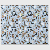 Papier Cadeau Animaux de l'Alaska arctique 2 (Plat)