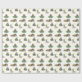 Papier Cadeau Animaux de zoo (Plat)