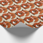 Papier Cadeau Animaux forestiers Forêt Forêt Créatures Enveloppe (Coin)