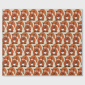 Papier Cadeau Animaux forestiers Forêt Forêt Créatures Enveloppe (Plat)