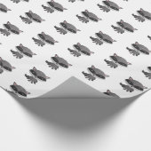 Papier Cadeau Animaux forestiers Forêt Forêt Créatures Enveloppe (Coin)