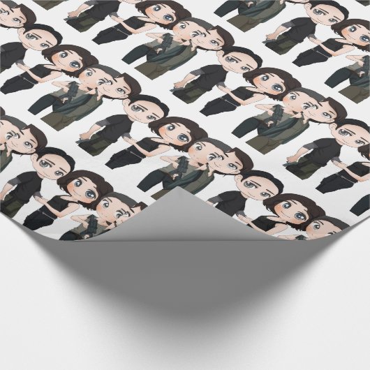 Papier Cadeau anime mignon (Coin)