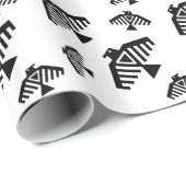 Papier Cadeau anishinaabe (Coin rond)