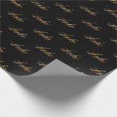 Papier cadeau Anke gold Design Lettering (Coin)