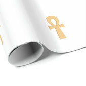 Papier Cadeau Ankh (Coin rond)