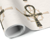 Papier Cadeau Ankh (Coin rond)