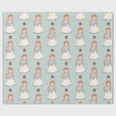 Papier Cadeau Anne des pignons verts (Plat)