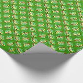 Papier Cadeau Année de banane de Joyeux Noël nouvelle (Coin)