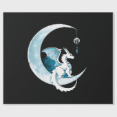 Papier Cadeau Année Du Dragon (Plat)