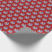 Papier Cadeau Année du papier d'enveloppement de lapin (Coin)