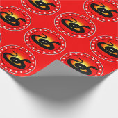 Papier Cadeau Année du serpent (Coin)