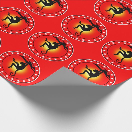 Papier Cadeau Année du Singe (Coin)