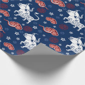 Papier Cadeau Année Du X (Coin)