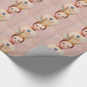 Papier Cadeau Années 1950 Yardley et Madame Alexander doll