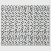 Papier Cadeau Années 80 (Plat)