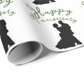 Papier Cadeau Anniversaire (Coin rond)