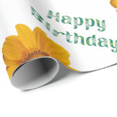 Papier Cadeau Anniversaire (Coin rond)