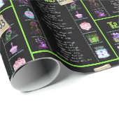 Papier Cadeau Anniversaire 2003 Questions-Réponses (Coin rond)