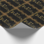 Papier Cadeau Anniversaire 27 ans (Coin)