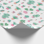 Papier Cadeau Anniversaire à Motif de Joli Pot de (Coin)