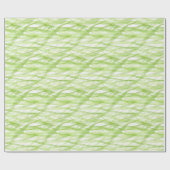 Papier Cadeau Anniversaire Abstrait Vert Citron (Plat)