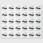 Papier Cadeau Anniversaire Ant Design (Plat)