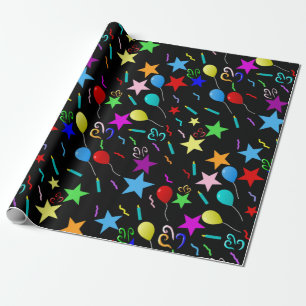 Papier Cadeau Anniversaire coloré
