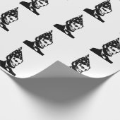 Papier Cadeau Anniversaire d'Abraham Lincoln (Coin)