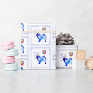 Papier Cadeau Anniversaire de Chow Chow