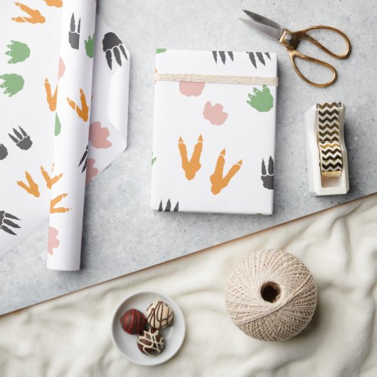 Papier Cadeau Anniversaire de Dinosaur (Artisanat)