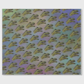 Papier Cadeau Anniversaire de Dinosaur - Jurassic Tyrannosaurus  (Plat)