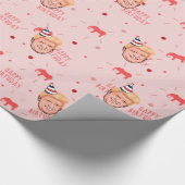 PAPIER CADEAU ANNIVERSAIRE DE DONALD TRUMP (Coin)