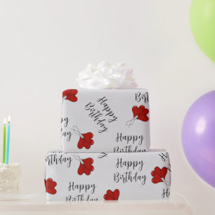Papier Cadeau Anniversaire de Lover