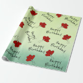 Papier Cadeau Anniversaire de Lover (Déroulé)