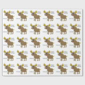 Papier Cadeau Anniversaire de Moose (Plat)