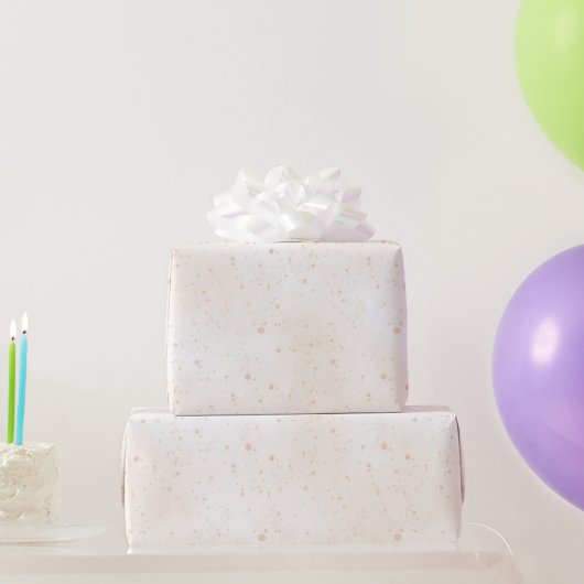 Papier Cadeau Anniversaire de points de pêche fantaisiste (Cadeaux de fête)