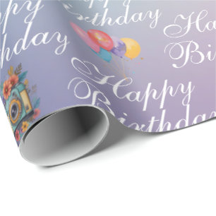 Papier Cadeau Anniversaire des cadreurs