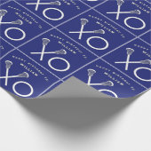 Papier Cadeau Anniversaire des sports de crosse (Coin)