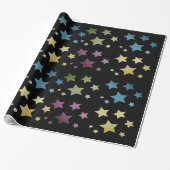 Papier Cadeau Anniversaire Designer (Déroulé)