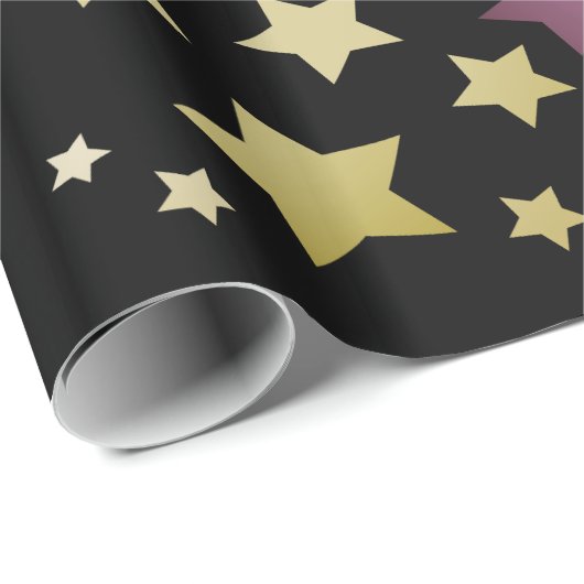 Papier Cadeau Anniversaire Designer (Coin rond)